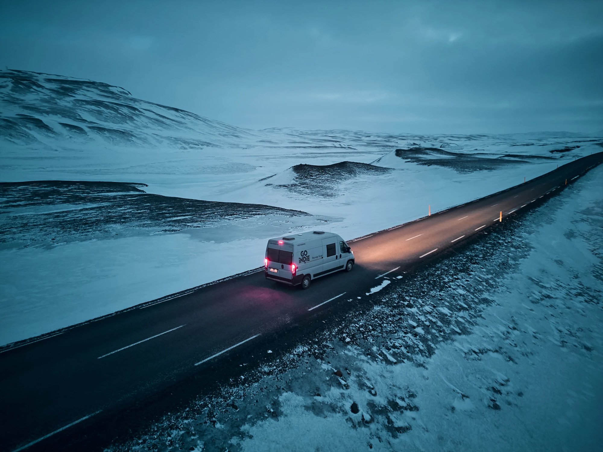 VAN Aménagé GO INDIE CAMPER - ISLANDE